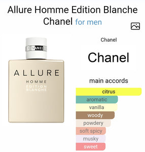 Chanel Allure Homme Edition Blanche EDP (ZYDROP)