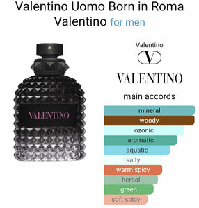 Valentino umo Borrn In Romma EDT (ZYDROP)