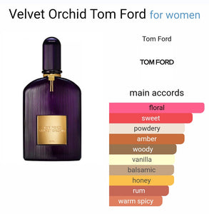 Tomm Forrd Velvet Orchid Eau De Perfume (ZYDROP)