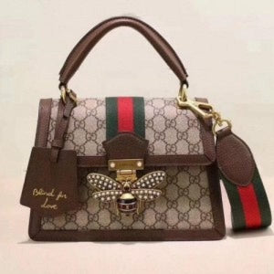 Guucci Be Queeen Margareet GG Hand Bag with Box (ZYDROP)AV135
