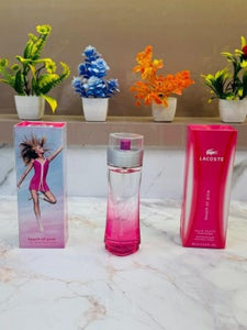 Lacostee touchh of pink edt (ZYDROP)